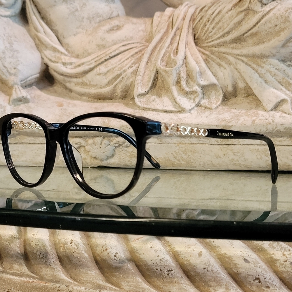 Tiffany & Company Infinity TF2120 Crystal Eyeglasses Luxury Frames NAM#492